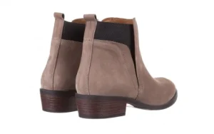 Botki -161 061-2004 Taupe, Szary, Skóra naturalna | Bayla Discount