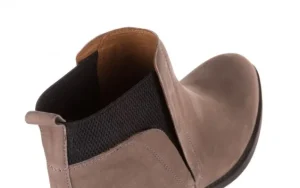 Botki -161 061-2004 Taupe, Szary, Skóra naturalna | Bayla Discount