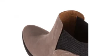 Botki -161 061-2004 Taupe, Szary, Skóra naturalna | Bayla Discount