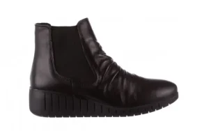 Botki -196 AVCILAR-01 D76 196035, Czarny, Skóra naturalna | Bayla Online