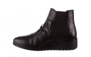 Botki -196 AVCILAR-01 D76 196035, Czarny, Skóra naturalna | Bayla Online