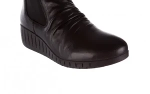 Botki -196 AVCILAR-01 D76 196035, Czarny, Skóra naturalna | Bayla Online