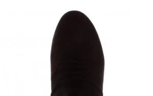 Botki -196 AVCILAR-01 Siy Havl Nubuk 196036, Czarny, Skóra naturalna | Bayla Fashion