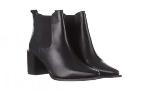 Botki -195 20K-7200 Black 195012, Czarny, Skóra naturalna | Bayla Best