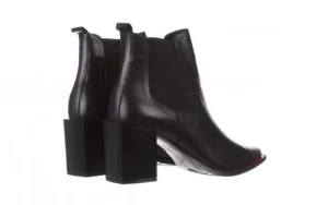 Botki -195 20K-7200 Black 195012, Czarny, Skóra naturalna | Bayla Best