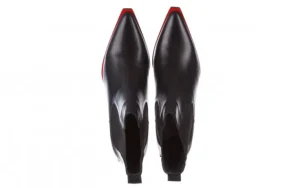 Botki -195 20K-7200 Black 195012, Czarny, Skóra naturalna | Bayla Best