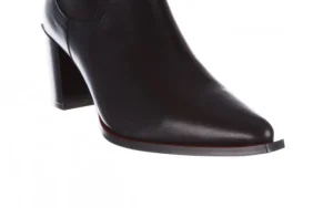 Botki -195 20K-7200 Black 195012, Czarny, Skóra naturalna | Bayla Best