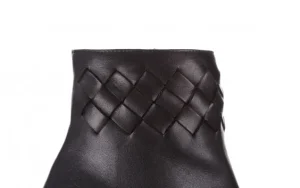 Botki -195 20K-6811 Black 195005, Czarny, Skóra naturalna | Bayla Discount