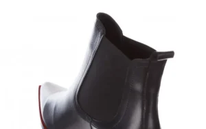 Botki -195 20K-7200 Black 195012, Czarny, Skóra naturalna | Bayla Best