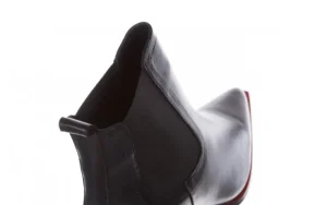 Botki -195 20K-7200 Black 195012, Czarny, Skóra naturalna | Bayla Best