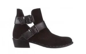 Botki -195 19K-802 Siyah Black 195019, Czarny, Skóra naturalna | Bayla Discount