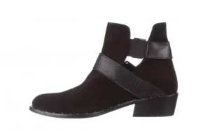 Botki -195 19K-802 Siyah Black 195019, Czarny, Skóra naturalna | Bayla Discount