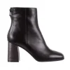 Botki -174 MG0121 Czarne Lico, Skóra naturalna | Bayla Fashion