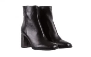 Botki -174 MG0121 Czarne Lico, Skóra naturalna | Bayla Fashion