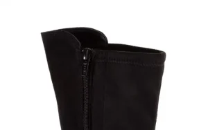 Botki -174 MI3145 Czarny Zamsz, Skóra naturalna | Bayla Fashion