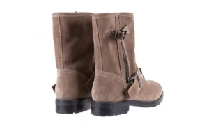 Botki -164 Top 25 Beige 164007, Beż, Skóra naturalna | Bayla Fashion