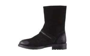 Botki -164 Top 25 Black 164008, Czarny, Skóra naturalna | Bayla Outlet