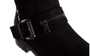 Botki -164 Top 25 Black 164008, Czarny, Skóra naturalna | Bayla Outlet