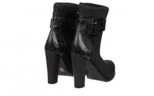 Botki Calvin Klein July Black 098033, Czarny, Skóra naturalna | Bayla Online