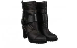 Botki Calvin Klein Nasha Black, Czarny, Tworzywo | Bayla Hot