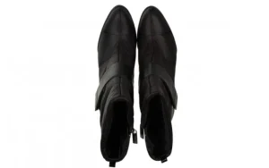 Botki Calvin Klein Nasha Black, Czarny, Tworzywo | Bayla Hot