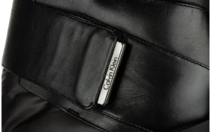 Botki Calvin Klein Nasha Black, Czarny, Tworzywo | Bayla Hot