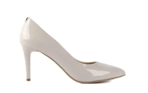 Czółenka -056 1816-686 Beż, Skóra naturalna lakierowana | Bayla Hot