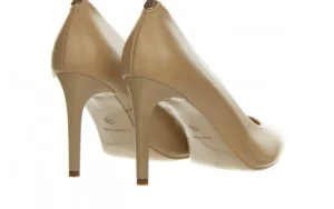 Czółenka -056 9111-2139 Beżowy 056548, Skóra naturalna | Bayla Hot