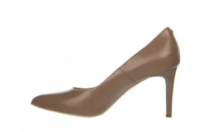 Czółenka -056 1916-2145 Ciemny Beż 056547, Skóra naturalna | Bayla Online