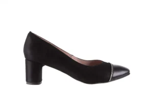 Czółenka -097 16 Czarne Czółenka, Skóra naturalna | Bayla Sale