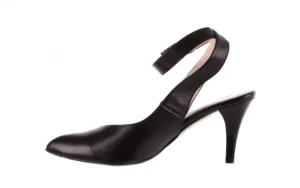 Czółenka -097 02 Czarne czółenka, Skóra naturalna | Bayla Online