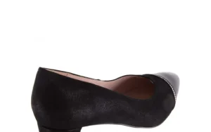 Czółenka -097 16 Czarne Czółenka, Skóra naturalna | Bayla Sale