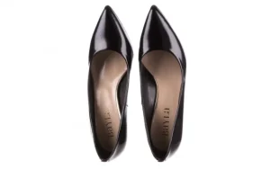Czółenka -056 1595-1278 Czarne, Skóra naturalna | Bayla Outlet