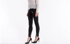 Czółenka -056 1810-07 Czarny Lakier 056545, Skóra lakierowana | Bayla Hot