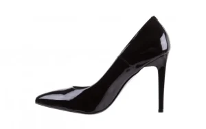 Czółenka -056 1810-07 Czarny Lakier 056545, Skóra lakierowana | Bayla Hot