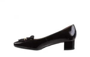 Czółenka -130 4522 Czarny, Skóra naturalna | Bayla Sale