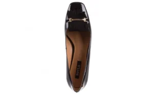 Czółenka -130 4522 Czarny, Skóra naturalna | Bayla Sale