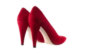 Czółenka -177 15942 Czerwone Czółenka, Skóra naturalna | Bayla Sale