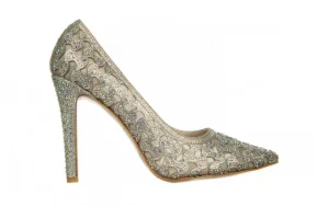 Czółenka -187 154-1201 Gold 187023, Złoty, Skóra ekologiczna | Bayla Online