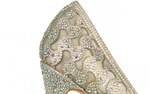 Czółenka -187 154-1201 Gold 187023, Złoty, Skóra ekologiczna | Bayla Online