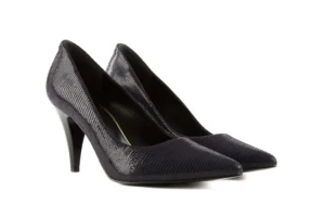 Czółenka -056 2056-616 Granat, Skóra naturalna | Bayla New