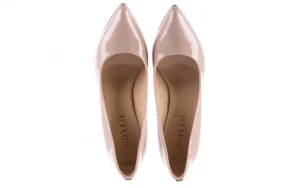 Czółenka -056 8032-430 Jasnobeżowe Czółenka, Skóra naturalna | Bayla Outlet