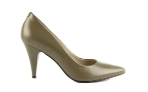 Czółenka -056 2056-780 Oliwka, Skóra naturalna | Bayla Hot