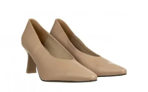 Czółenka -159 5065 001-P Beż Lico 159190, Skóra naturalna | Bayla Clearance