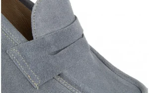 Czółenka -159 4670 058-P Niebieski Welur 159109, Skóra Naturalna | Bayla Sale