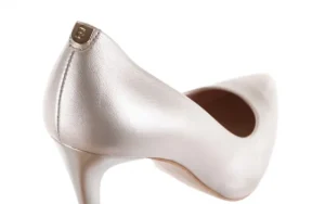 Czółenka -056 1810-1100 Platyna, Skóra naturalna | Bayla Sale