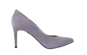 Czółenka -056 1816-678 Popiel, Skóra naturalna | Bayla Hot