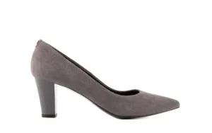 Czółenka -056 2026-762 Szary, Skóra naturalna | Bayla Sale