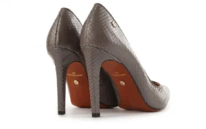 Czółenka -067 118105D Cobra Nobuck Ashes, Szary, Skóra naturalna | Bayla Sale