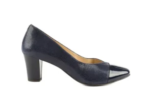 Czółenka -097 LJ6820-193 Granat, Skóra naturalna | Bayla Discount